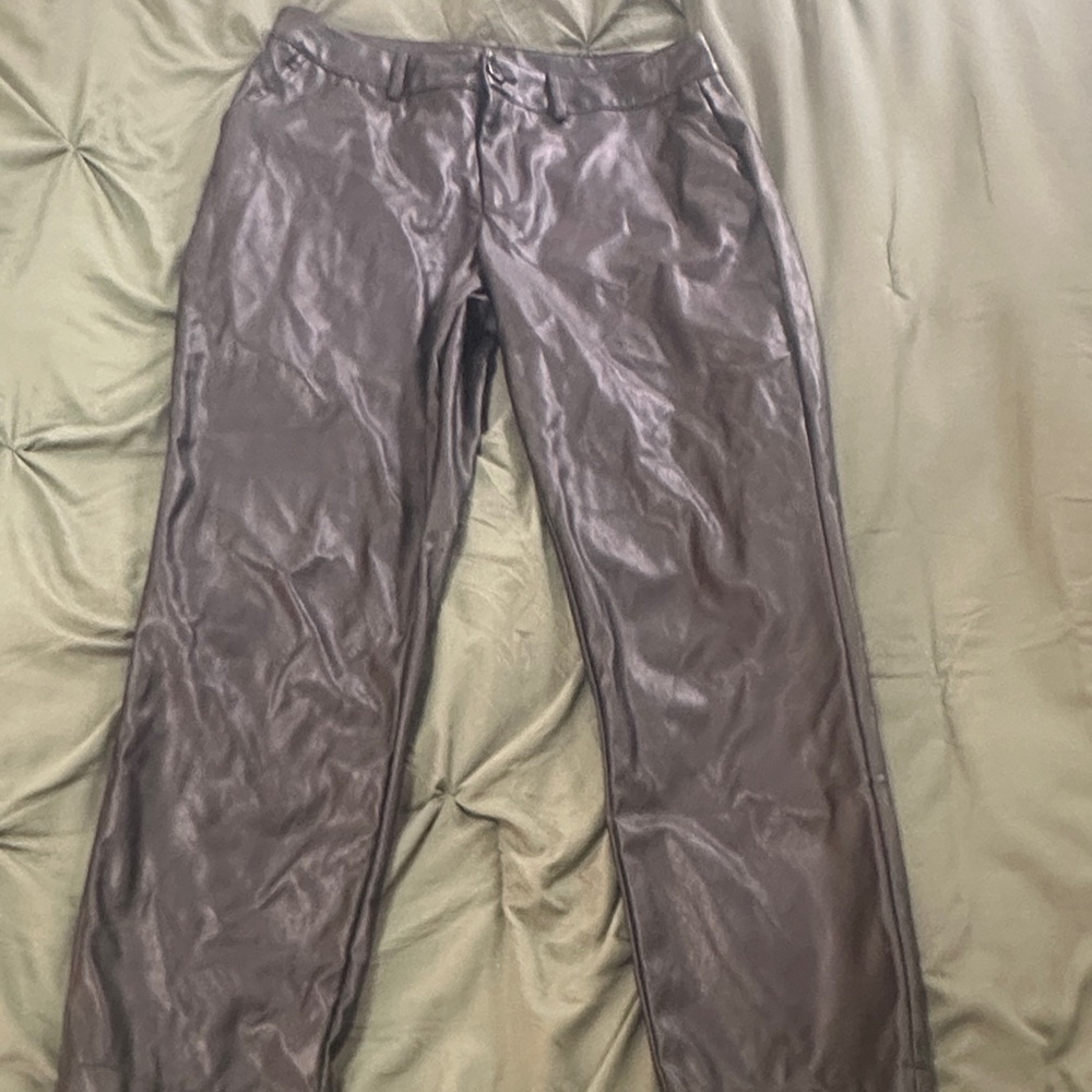 Joe B Women's Straight Leg Jeans - Shiny Gray